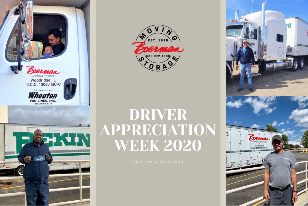 Driver Appreciation Week 2020 - Boerman Moving and Storage