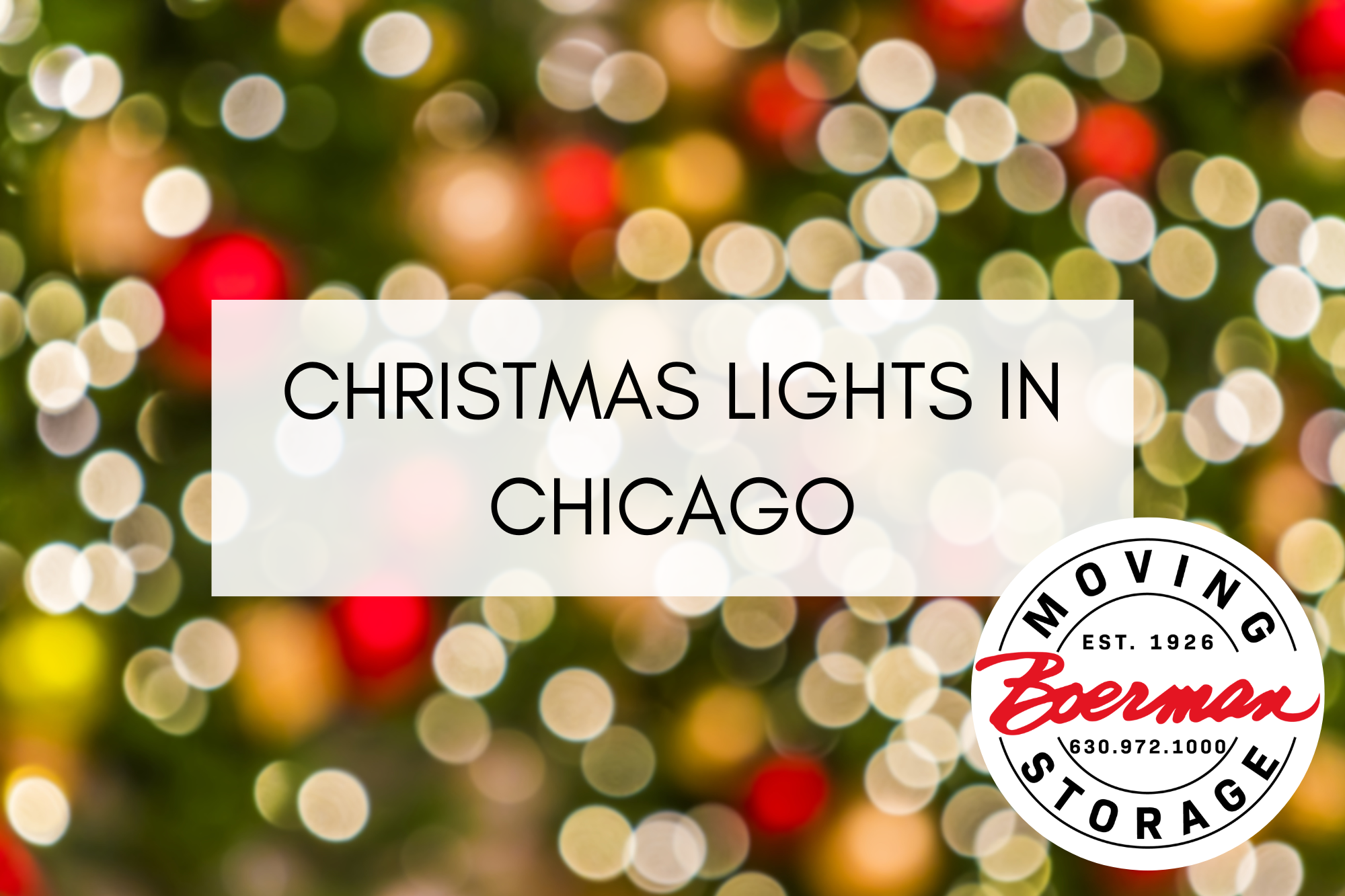 Best Christmas Lights in Chicago